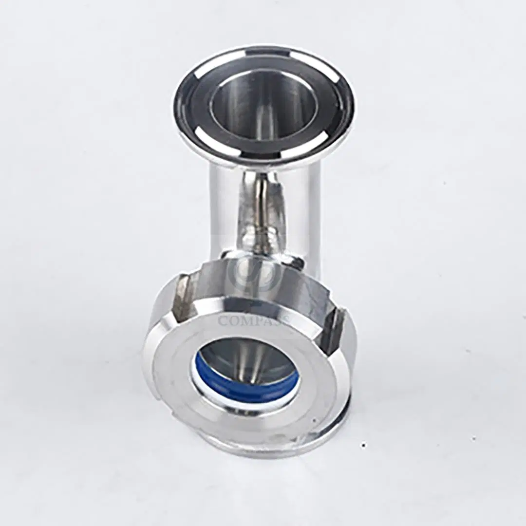 3/4 Inch Tri-Clamp Tube Liquid Level Gauge Valve with Food Grade SS304 Material