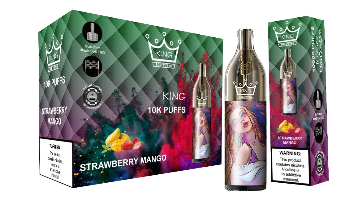 Mejor Mayorista/Proveedor Eliquid desechables Nic Vape 10000 bocanadas King E-cigarrillo Rechargeabl vaporizador