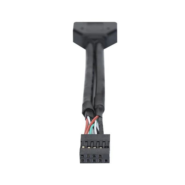 19pin USB 3,0 Stecker auf 9 Pin Buchse DuPont Motherboard Kabeladapter