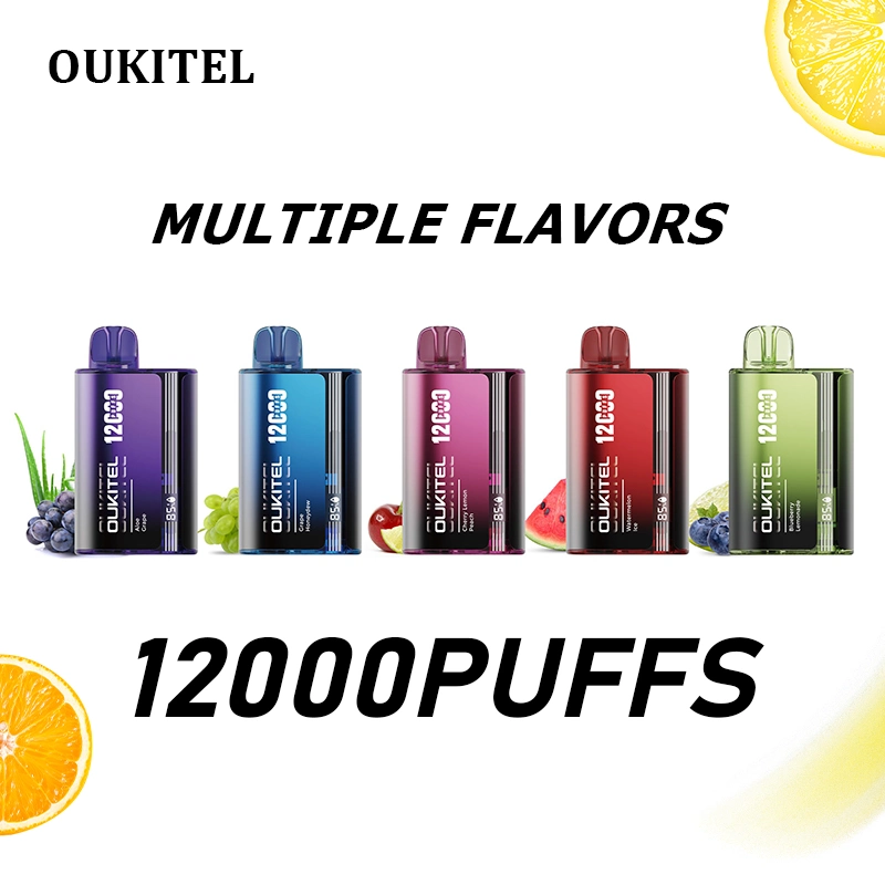 12000puffs Plus LED-Bildschirm Oukitel Atomizer Shenzhen E Zigarette Custom Verdampfer Stift Großhandel/Lieferant I Einweg-Vape