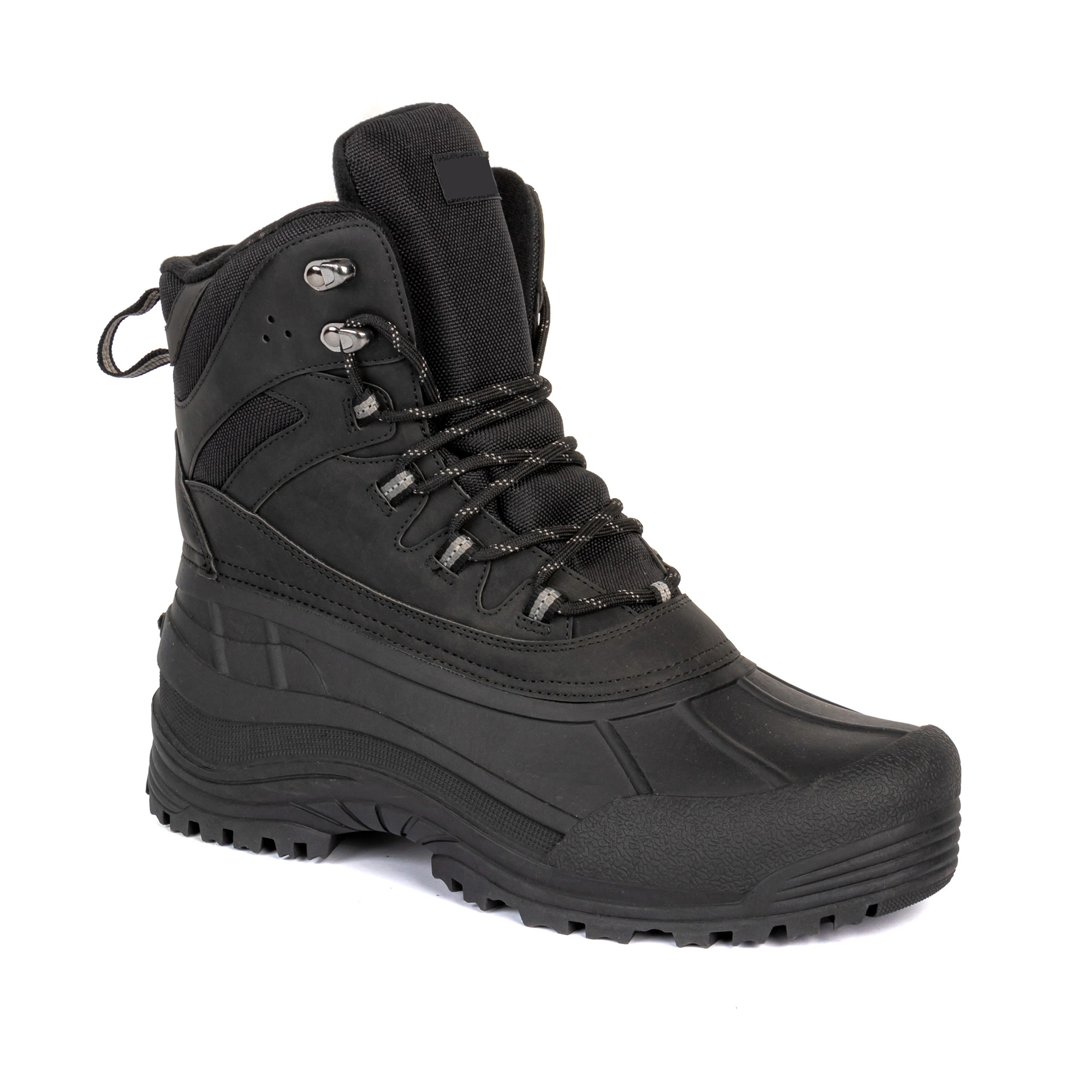 Zapatos de seguridad con suela de PU antideslizante resistente al agua para hombres, botas de invierno industriales.