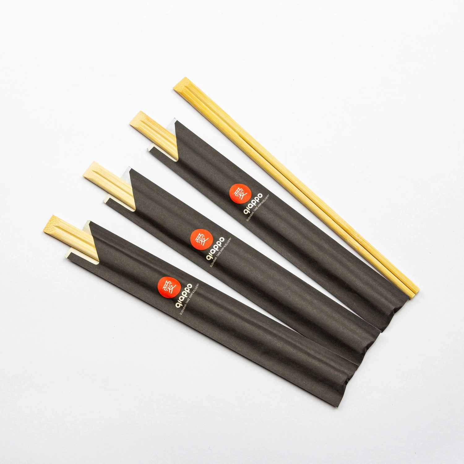 Factory Bamboo Disposable Carbonized Chopsticks for Sushi