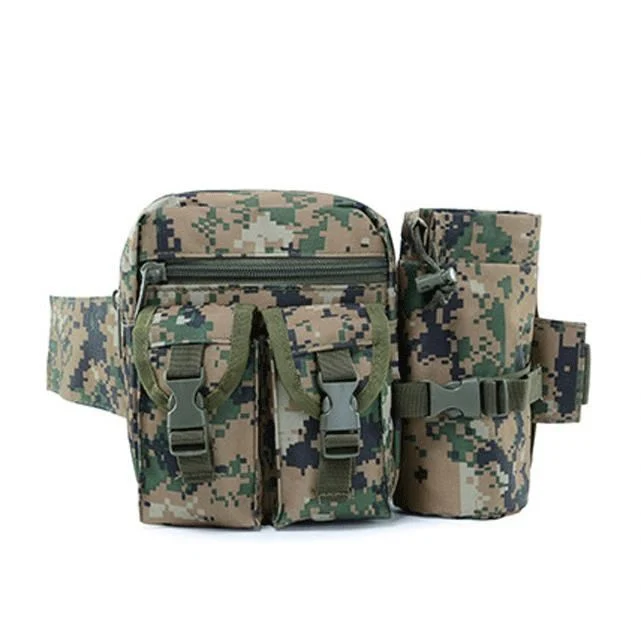 Customized Canvas Female Youth Outdoor Hiking Sports Running CS Game Waist Bag