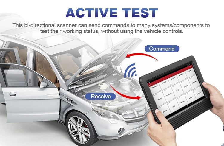 Starten Sie das Diagnosetool X431 V+ V Plus 10“ V4,0 OBD2 Scanner Global Version Diagnostic Scanner Bluetooth-kompatibel für alle Autos