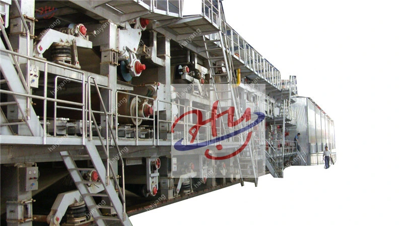 China 3800mm Automatic Haiyang A4 Copy Production Line Rice Mill Paper Making Machine