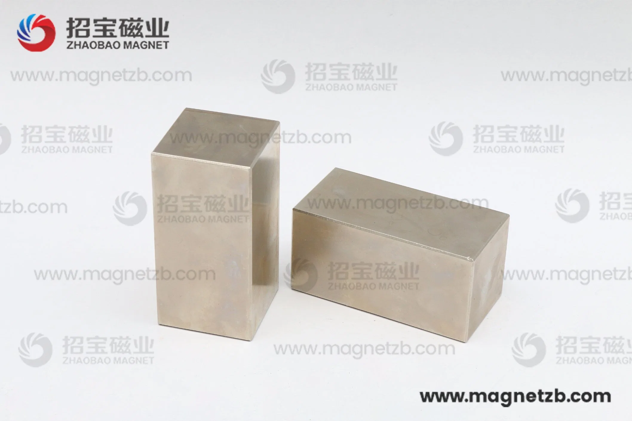Permanent Strong Rare Earth Neodymium NdFeB Magnet Small Block Shape Magnet with Nickel Coating