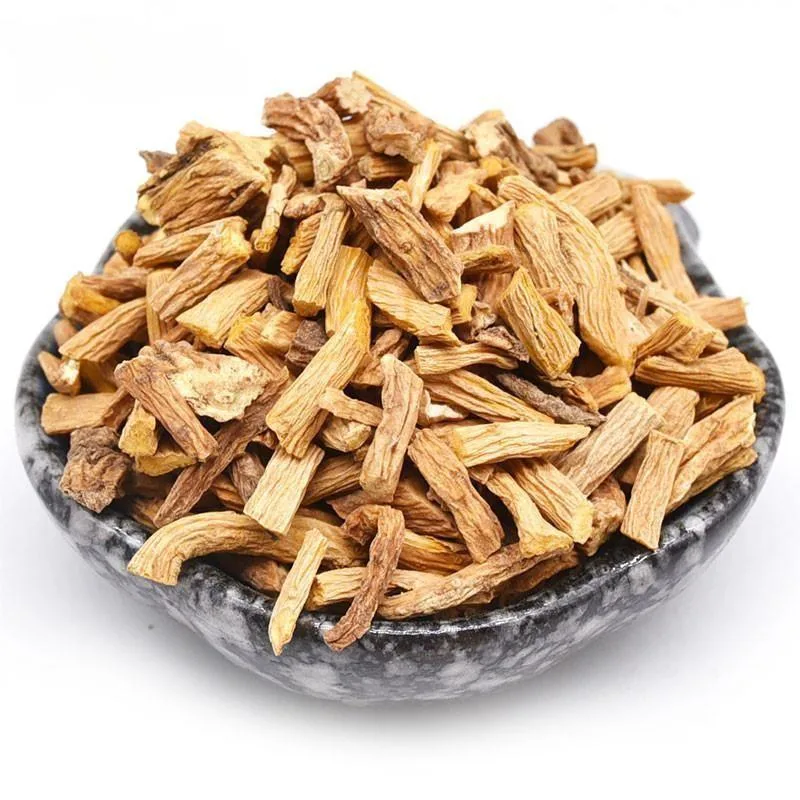 Radix Gentianae Macrophyllae Traditional Chinese Medicine Dried Herbal Root Qin Jiao