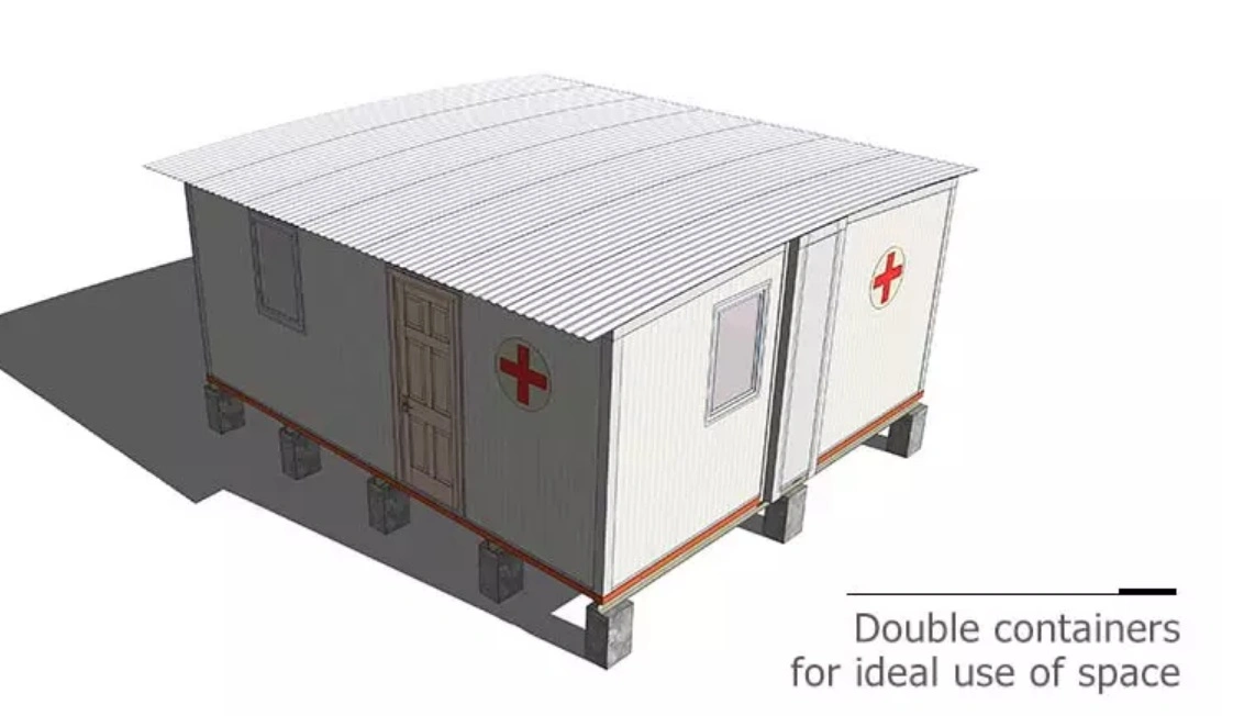 Ce FM Container House for Hospital Corona Civ Labor Easy Insatallation Mushroom Vegetable Dormitory