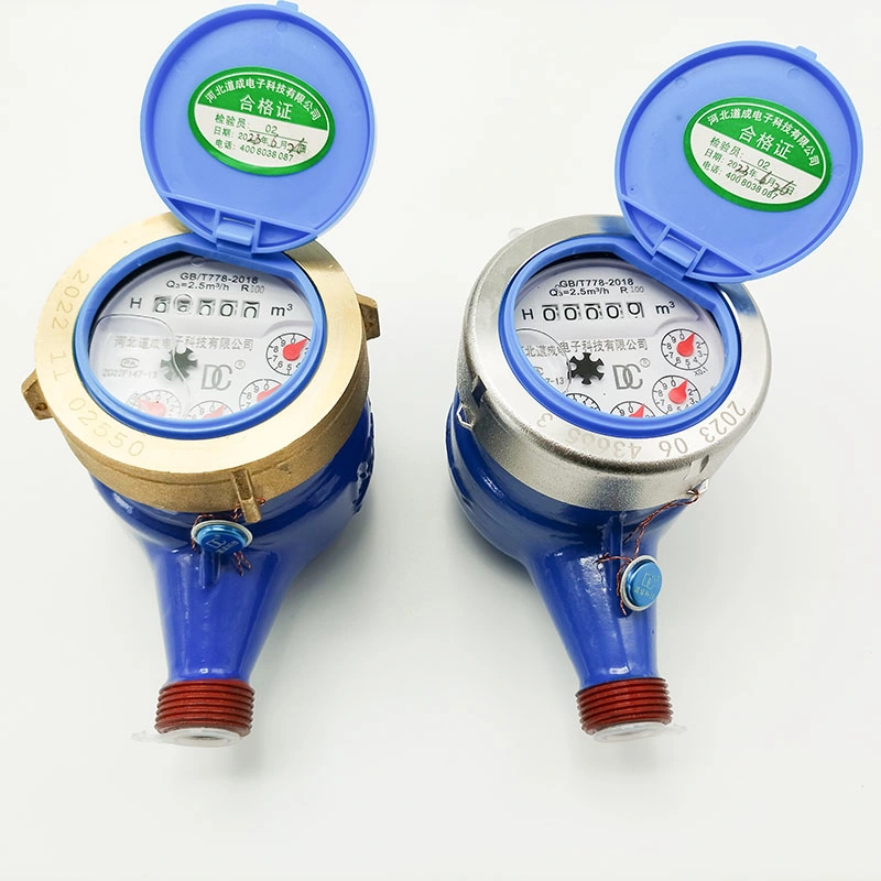 Plastic/Cast Iron/Brass B Class Water Meter Dry/Wet Dial Factory supplier