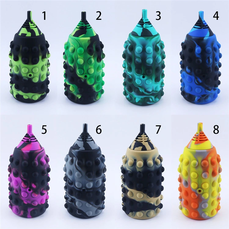 Herb Accessories Custom Silicone Tobacco Bottle Smoker Smoking Products