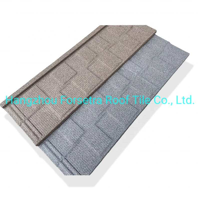 Insulation and Noise Proof Color Sand Antique Villa Tile Light Steel Wooden House Roof Tile