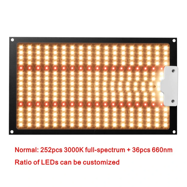 Qb288 100W 110W 120W Dimmable Full Spectrum Quantum Board Growing Used Indoor Hydroponic Plant Growth LED Grow Lights for Indoor Microgreen Lettuce Plants