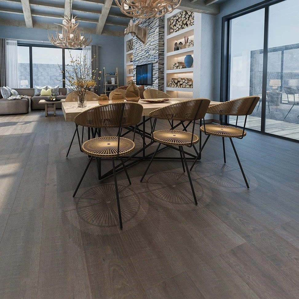 Best Waterproof Fireproof Luxury Vinyl Rigid Lvt Flooring for Basement