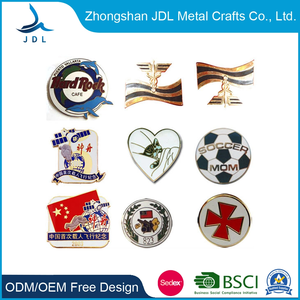 High Name Tag Quality Hot Sale Cheap 2021 Chinese Factory Cheap Promotional New Design Metal Dubai Lapel Pin RFID (460)