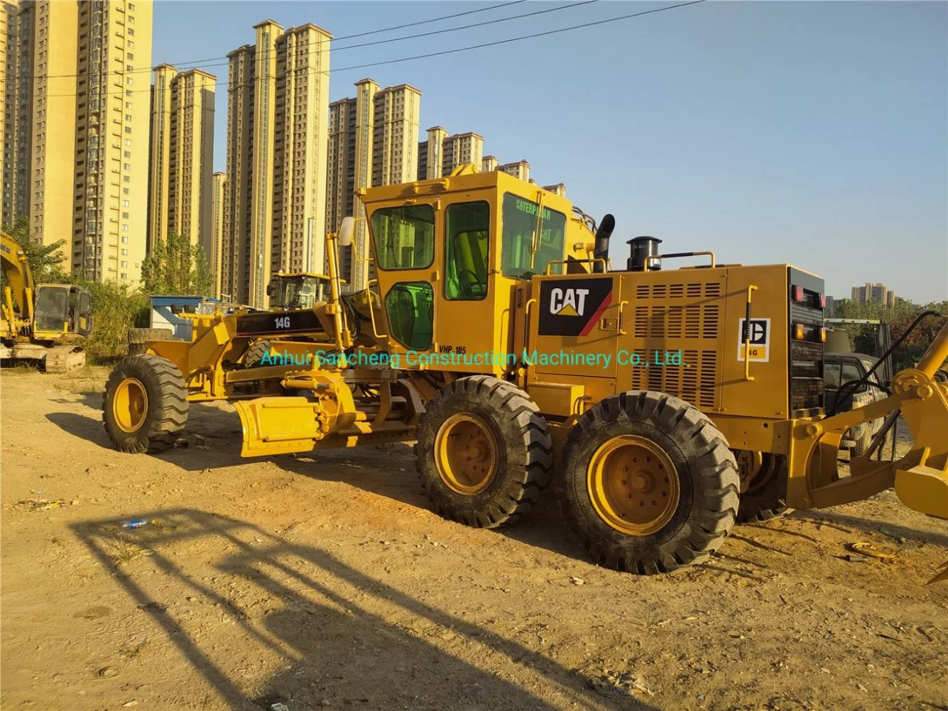 Used Cat 14G Motor Grader Secondhand Caterpillar 14G/140h/140g on Sale.