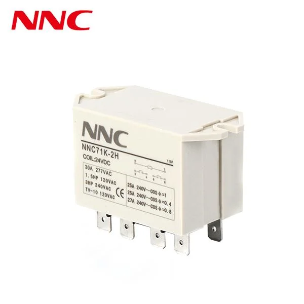 Relé de alimentação Nnc71K (JQX-116F) para o botão do compressor de ar condicionado