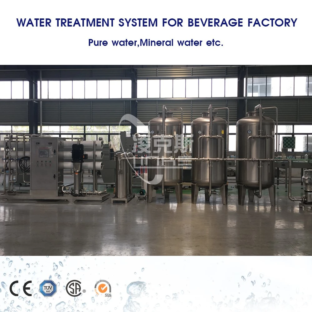 Automatic RO Mineral Drink Water Packaging Treatment Purification Filter Purifier Filling Bottling Equipment Plant Reverse Osmosis System