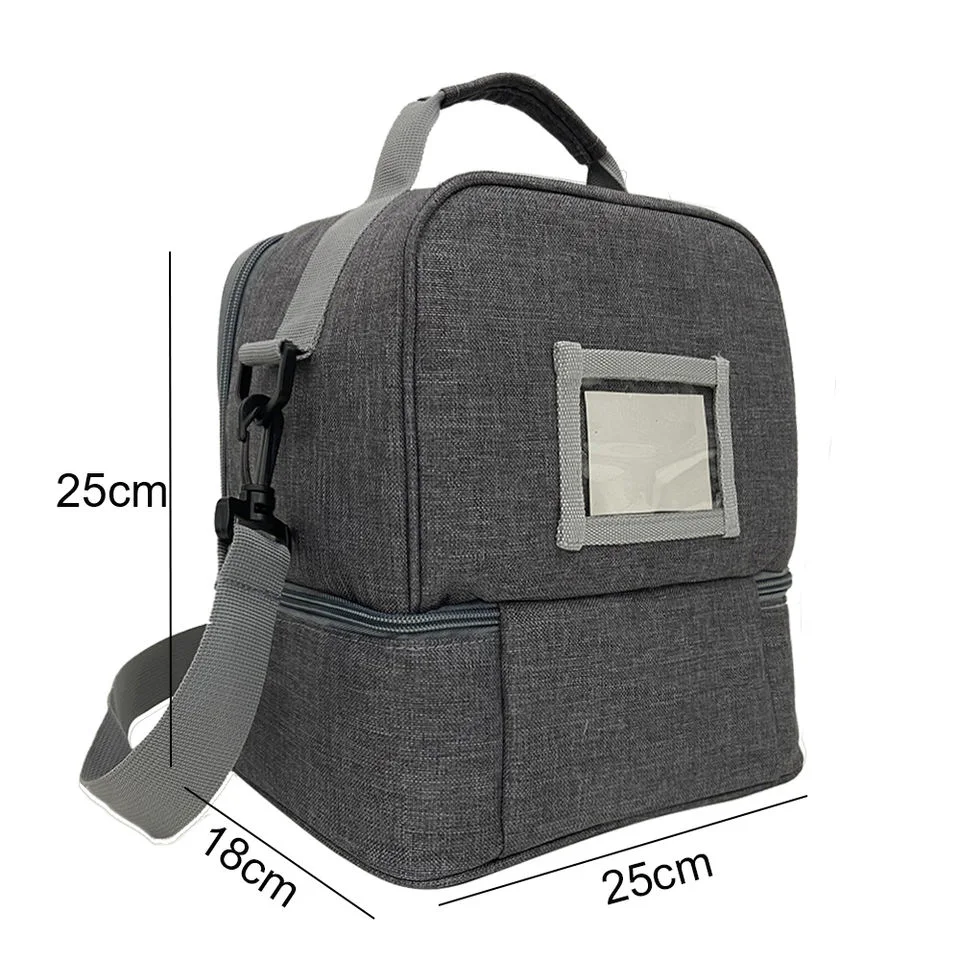 New Fashion Double Layer Cooler Bag