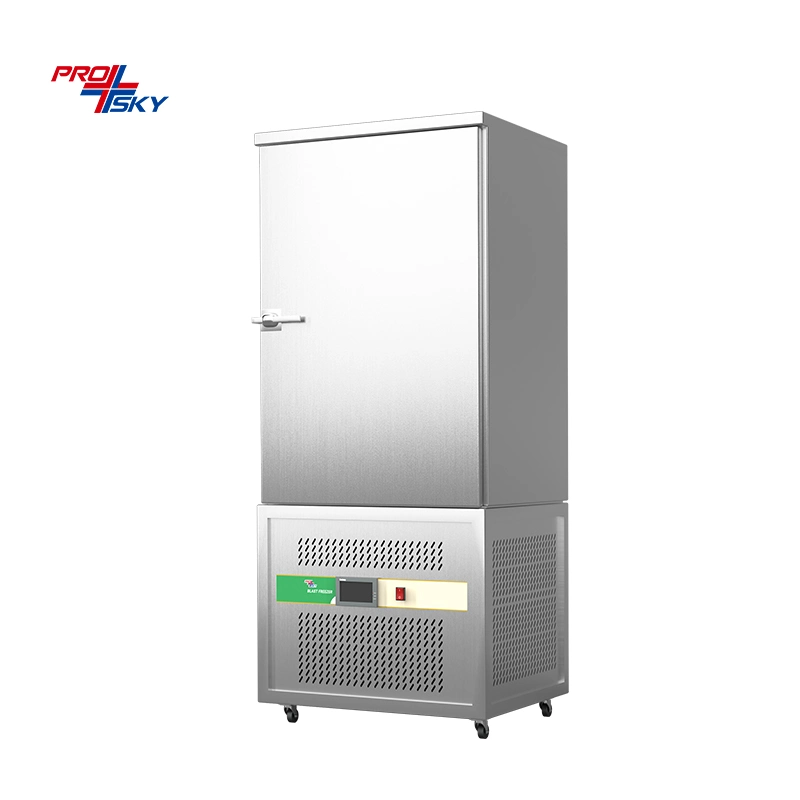 Congelador de congelador Prosky Ice Cream Blast Chiller -40 Display 220L for Carne