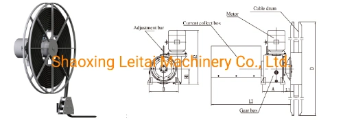 Cable Reel System Motorized Cable Reel System for Power Supply