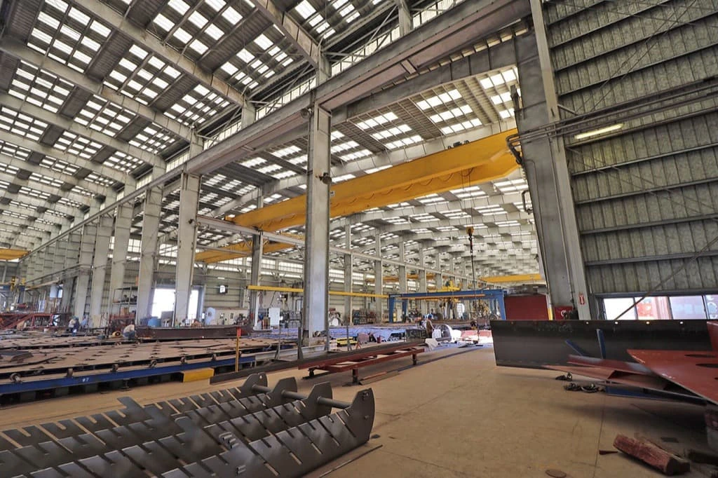 Custom Steel Industrial Buildings for Steel Structure Ship Yard/Ship Factory/Ship Building/Ship Hanger