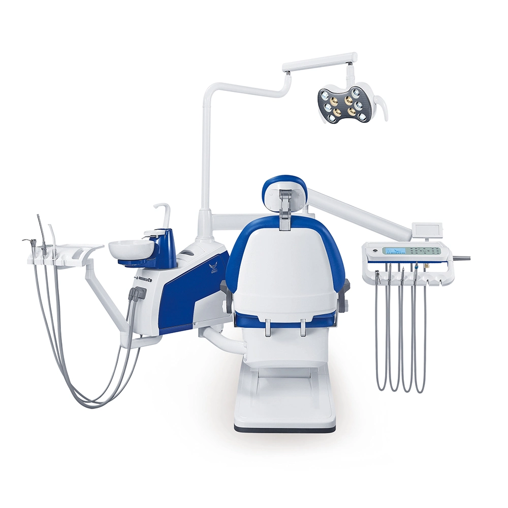 Chaise dentaire de haut niveau approuvée ISO équipement dentaire Australie/aspiration dentaire Fournitures dentaires jetables/unitaires