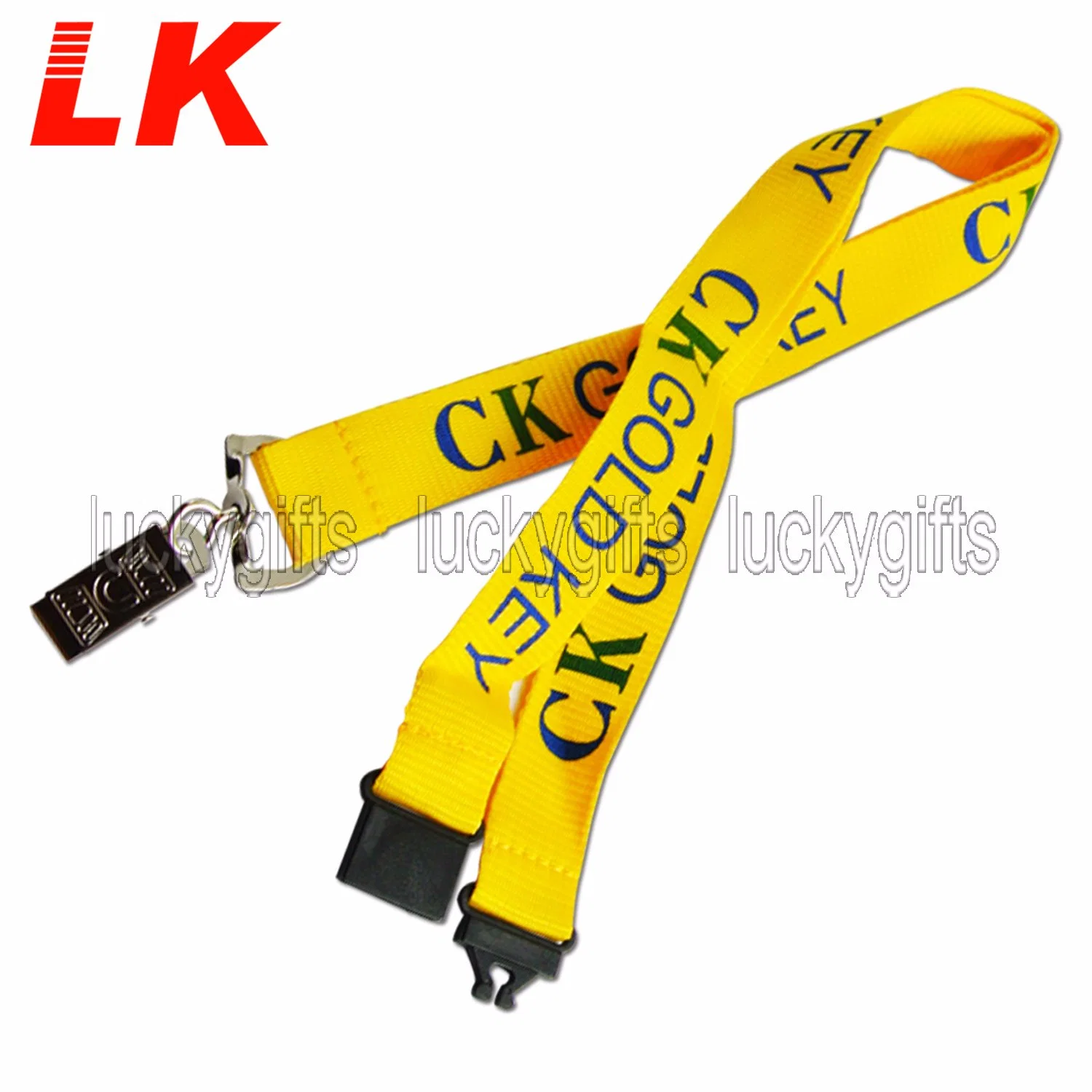 High quality/High cost performance  Custom Screen Printing Breakaway Lanyards