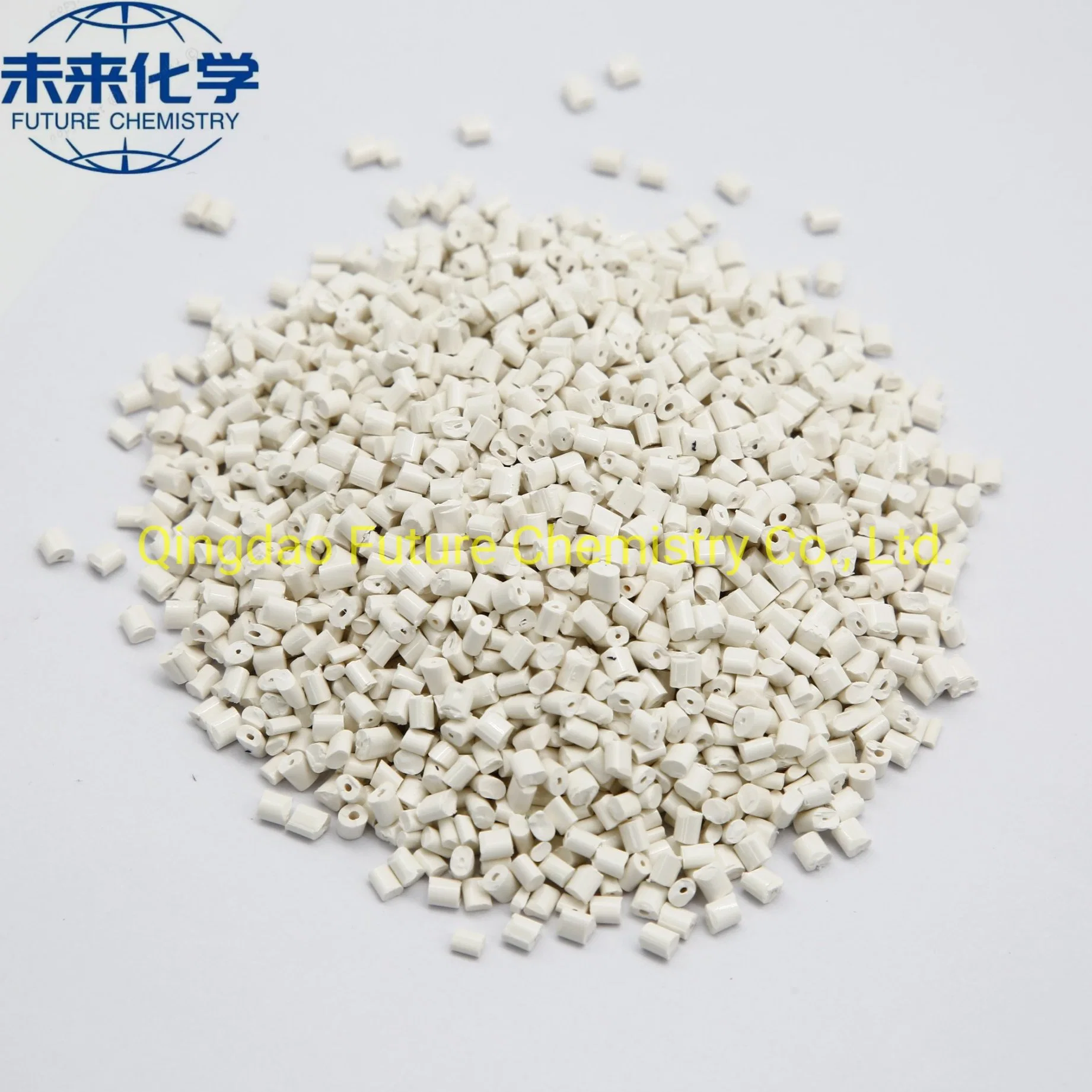 White Co-Extrusion ASA Granule tuile pour la résine de PVC Machine