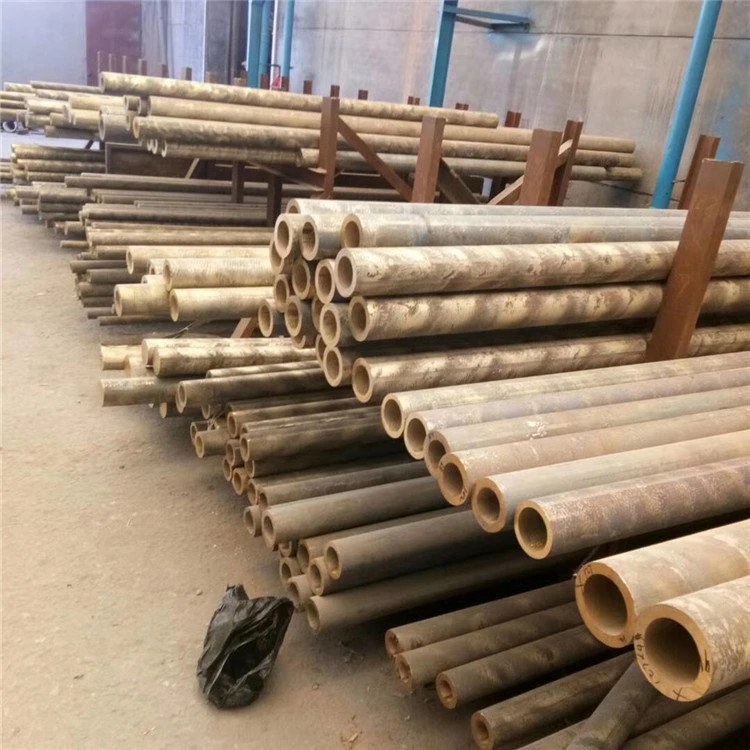 ASTM B280 Refrigeration Straight Pancake Brass Pipe/Tube