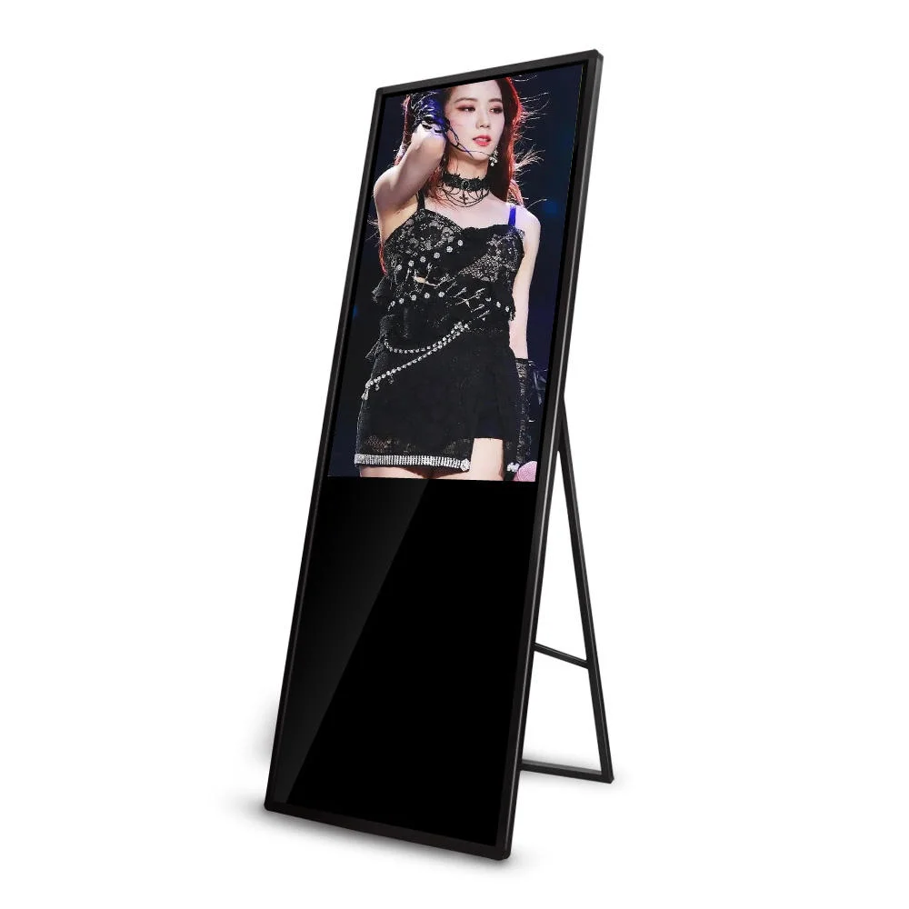 65-Inch 4K Foldable Portable LCD Digital Poster Advertising Players