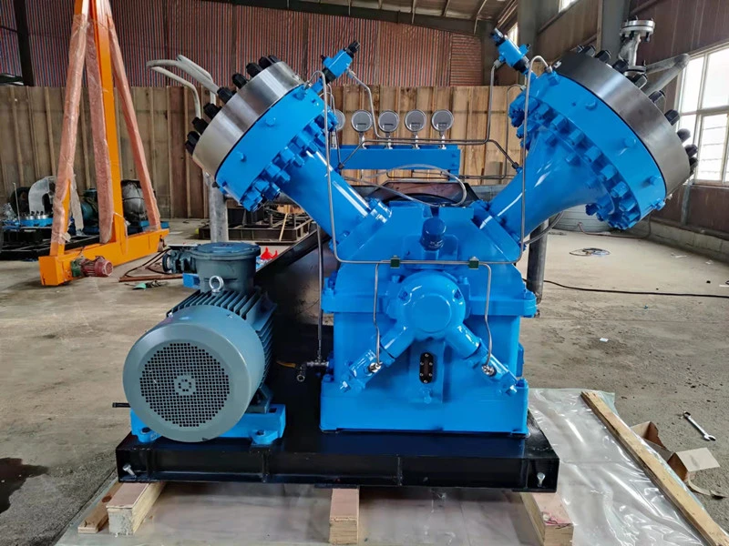 Explosion-Proof Natural Gas Oil Gas Piston Diaphragm Compressor for Oil Field