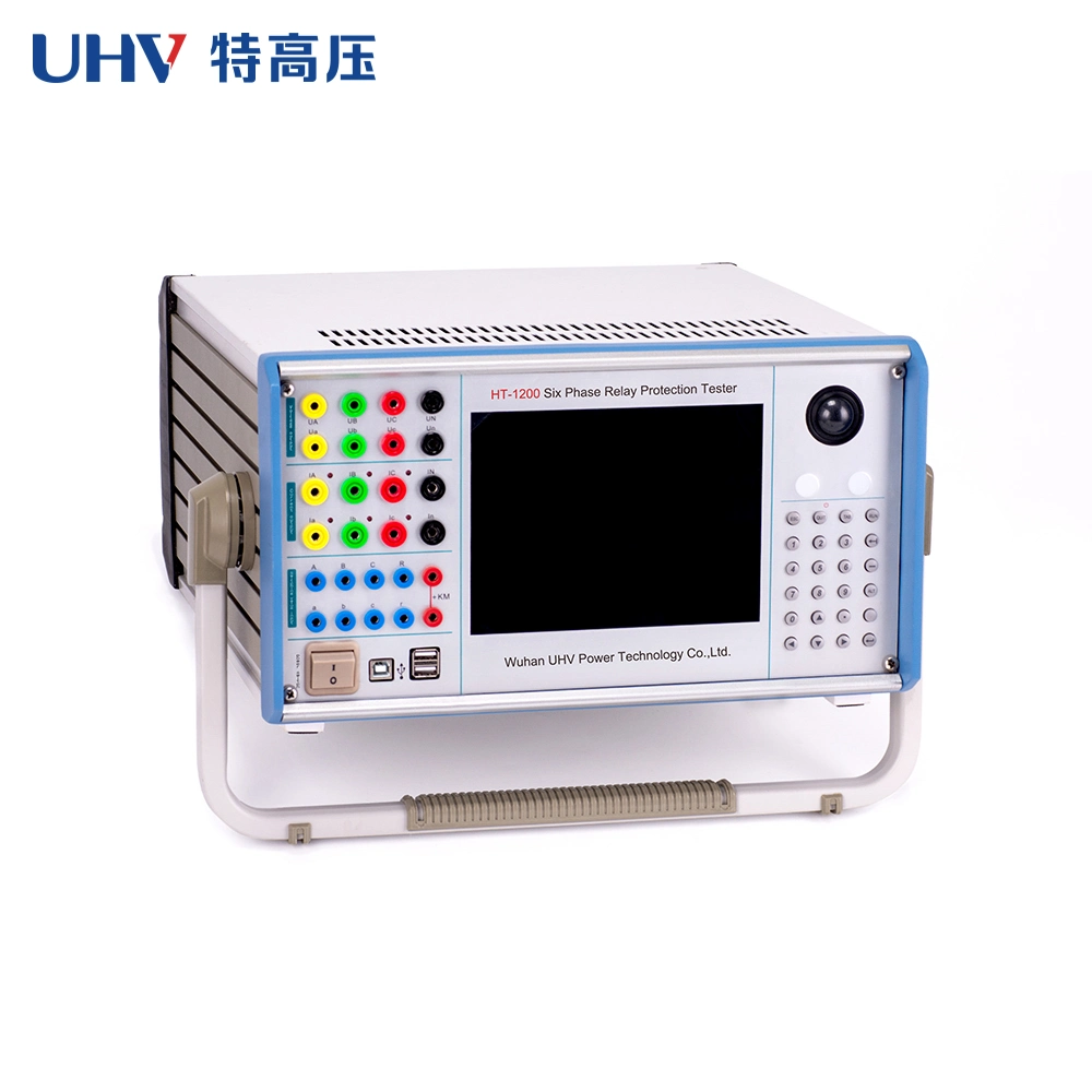 Ht-1200 Relay Protection Tester Intelligent Six Phase Relay Test Machine