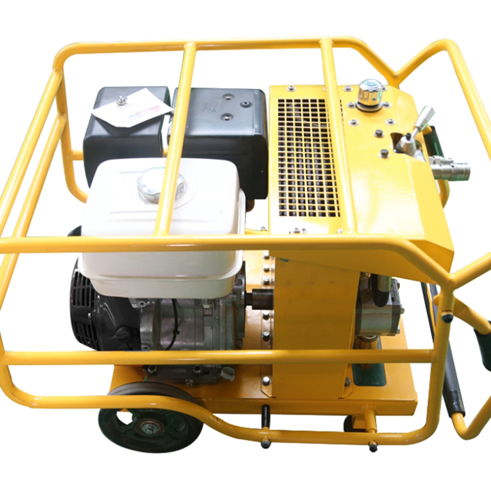 9CV de potencia hidráulica portátil gasolina Unidad para la construcción de carreteras y el mantenimiento de Emergencia (HP09-20)