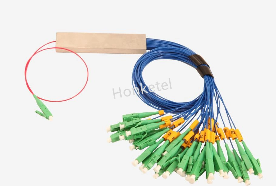 Factory Price PLC Splitter Bare Type 1X32 Mini Module Separated Fiber