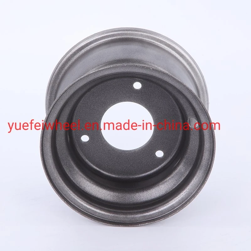 Yuefei Wheel Rim Steel Wheel ATV 8 Inch 8X5 Rims Wheel Hubs