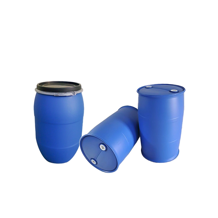 100L Blue Plastic Water Drum Chemical Barrel with Lid