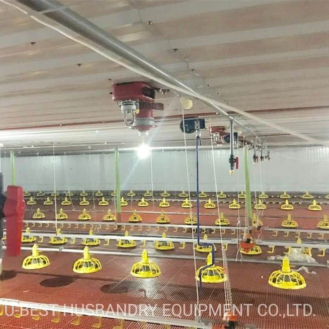 Feed Loading System-Pan Feeding System /Broiler&Nipple Drinking System/Broiler