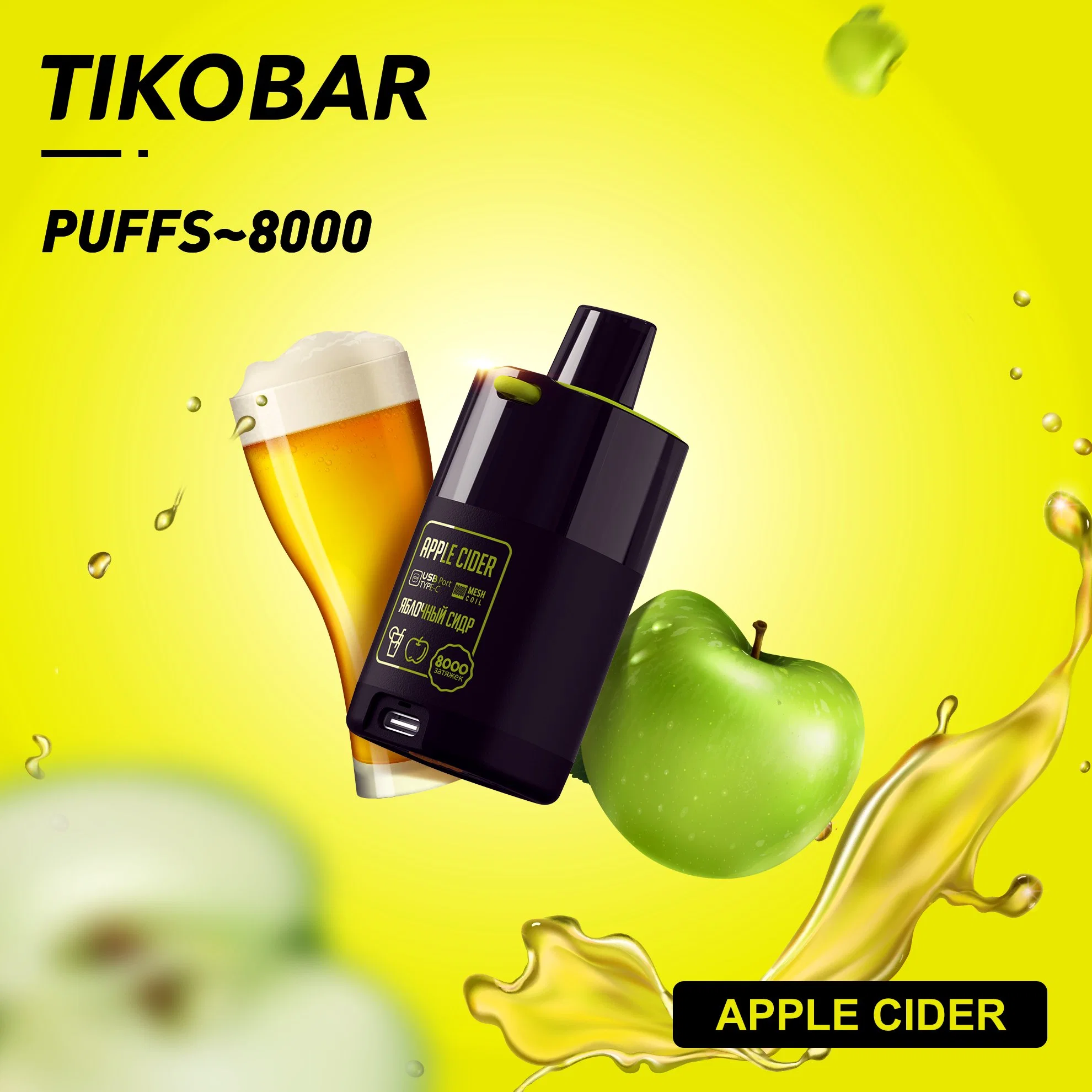 Original Tugboat Vapes Tikobar Colo 8000 10000 Puffs Rebel 9000 Nova 11000 Flex Refillable Device Disposable/Chargeable Pod System Wholesale/Supplier I Vape Ecigarette