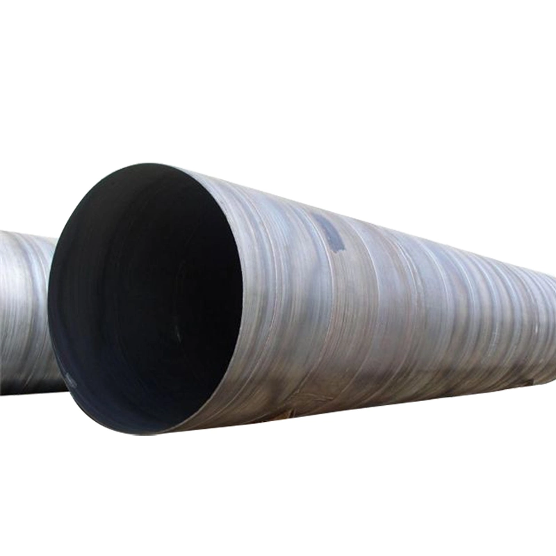 Q195 Q235A Q235B Q345 API 5L A106 Gr. B SSAW Oil/Gas Spiral Large Diameter 500-2000mm LSAW Sch40 SSAW Carbon Galvanized Welded Seamless Steel Pipe Tube