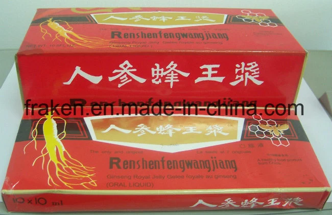 Boire des aliments de santé Ginseng gelée royale