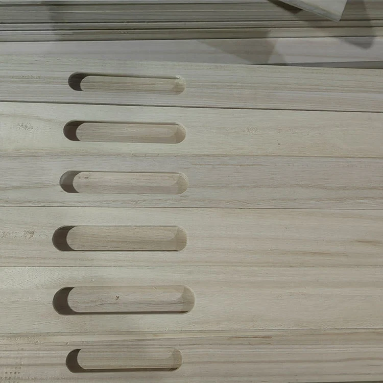 A Hot Sale pode ser personalizável com a placa lateral de Paulownia Drawer Lumber Drawer Placa