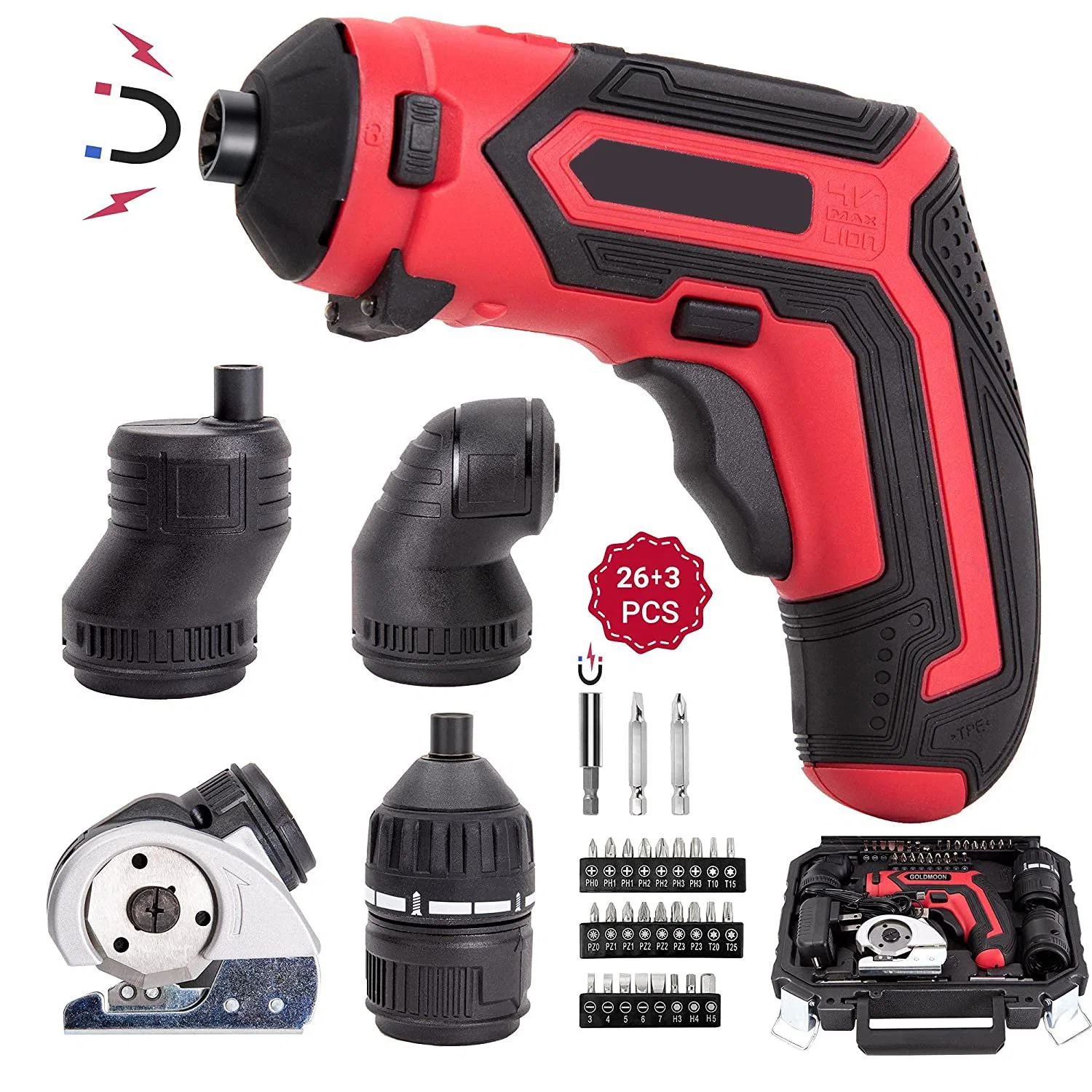 3.6V Li-ion Power Tools Cordless Screwdriver Mobile Electric Laptop Kit