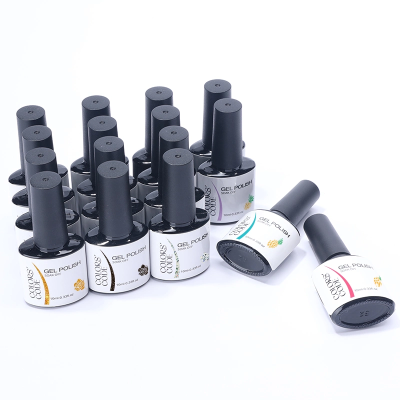 Kit de vernis à ongles couleur personnalisée pour bol de trempage Pour gel UV étiquette privée Vega gel UV organique