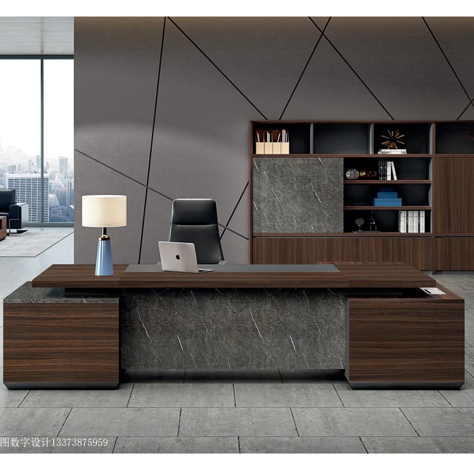 CEO Luxury Modern Office Table Executive Office Desk, Commercial Office Furniture