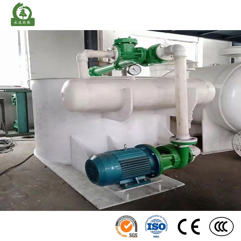 Yasheng China Polypropylene Extruder Machine Factory PP Anti-Corrosion Mixer Tank Pesticide Bleach Liquid Mixing Machine Polypropylene Chemical Mixing Equipment