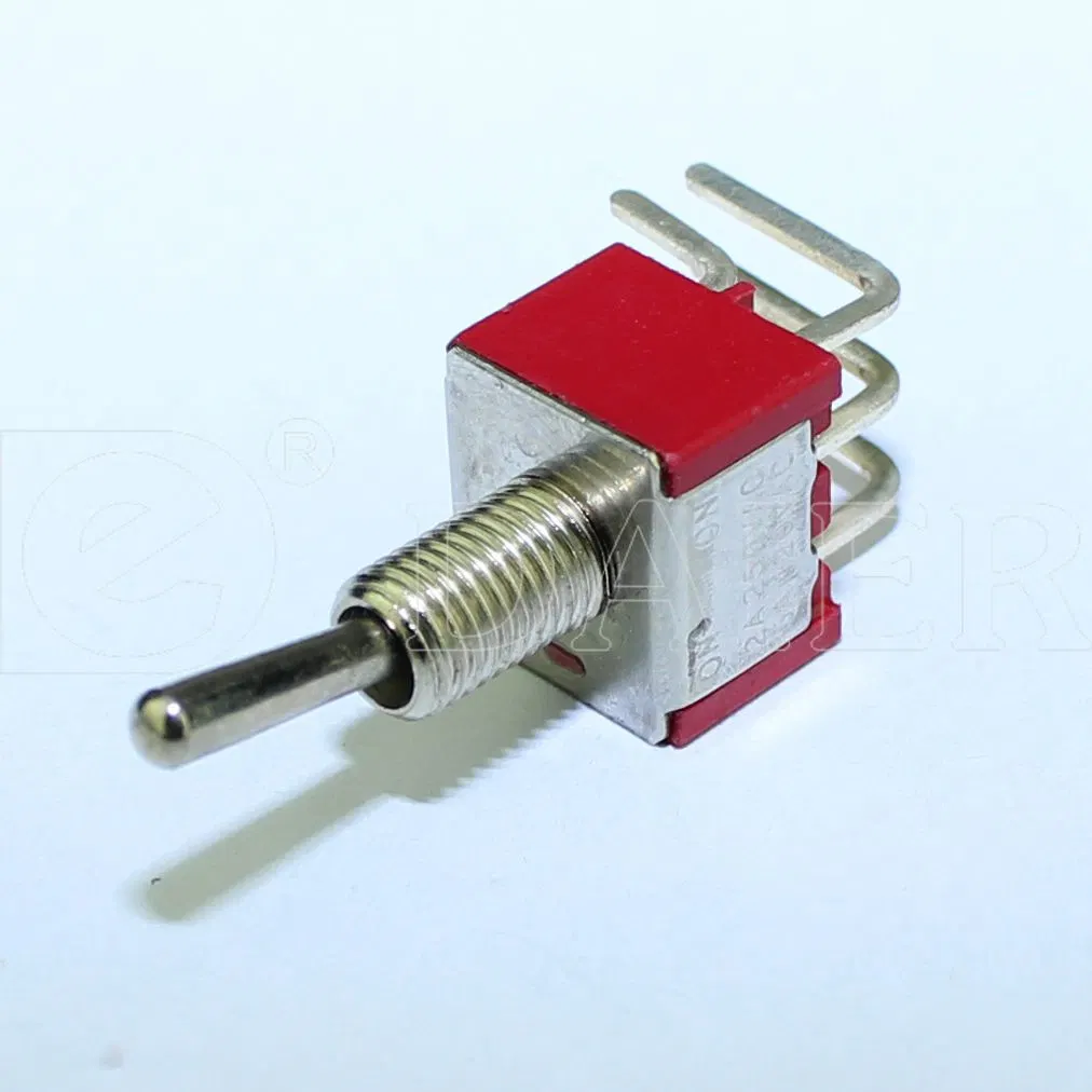 6A 6 Pin PCB Terminal on on Locking Mini Toggle Switch