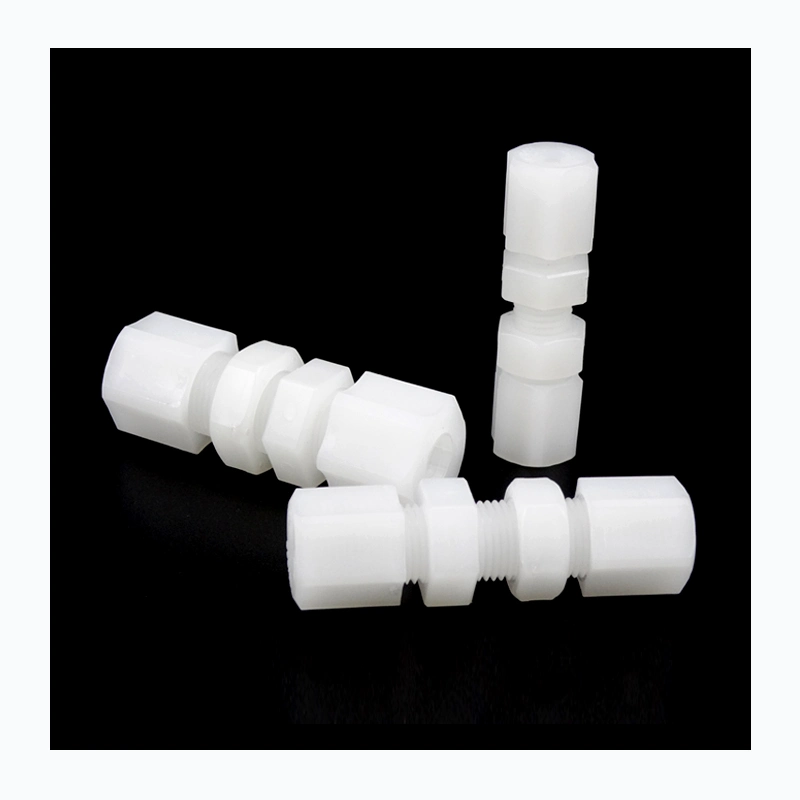 Cheap Factory ODM Price PVDF Bulkhead Union Plastic Joints Bulkhead Union