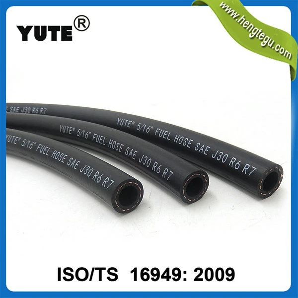 SAE J30 R9 Yute Ozone Resistant Rubber Hose Fuel Hose