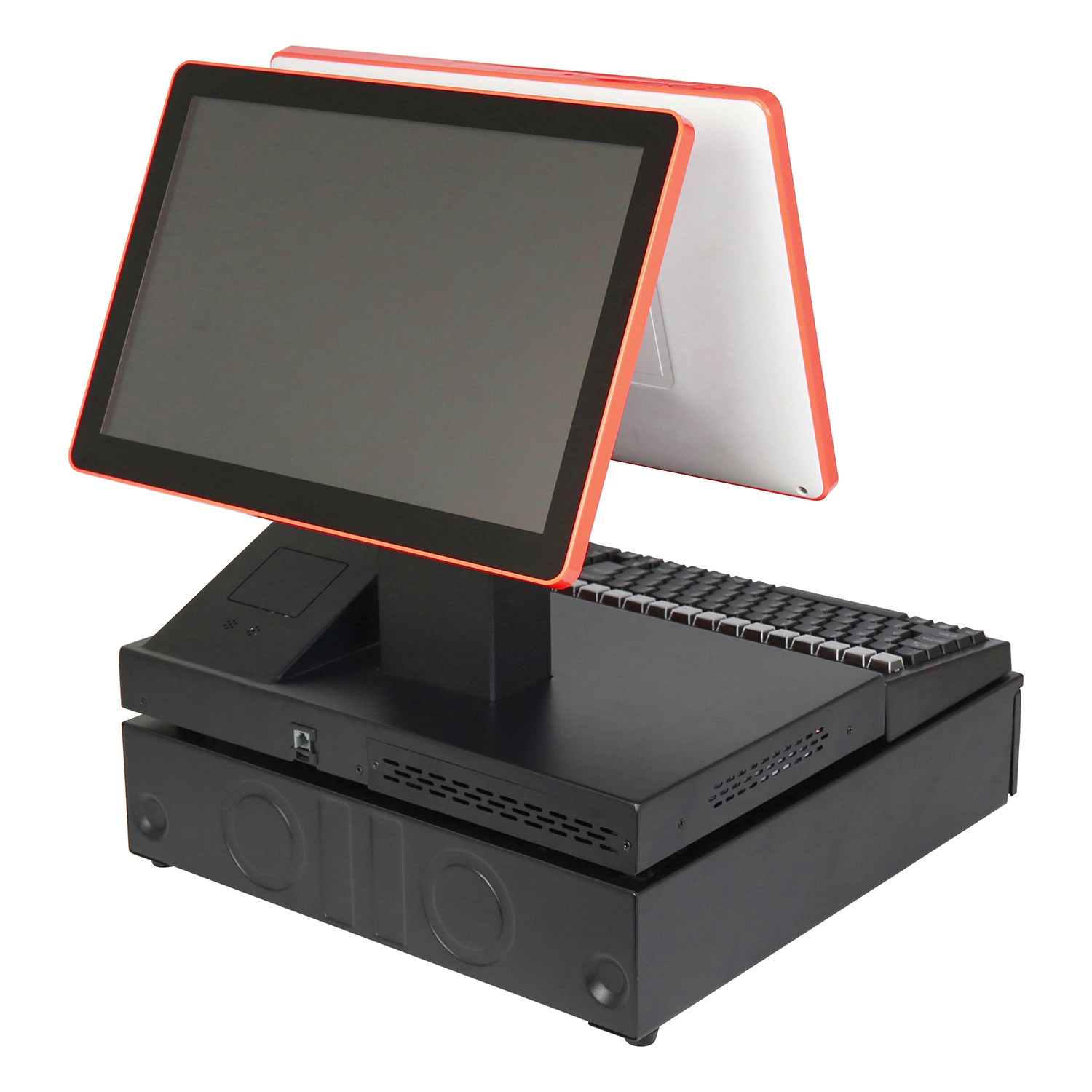 Factory Direct Full Set Dual Screen POS System for Supermarket Restaurant