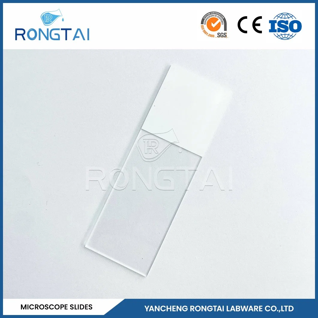 Rongtai Animal Cell Slide Factory Microscopic Slides Double Frosted China 7101 7102 7105 7107 7109 Micro Glass Cleaning Slide